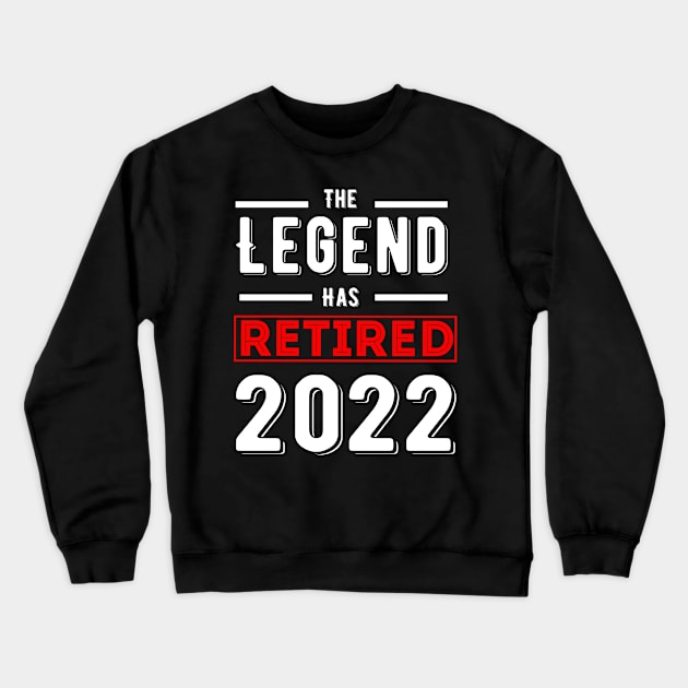 retirement gifts Crewneck Sweatshirt by awesomeshirts